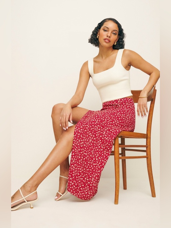 Reformation midi skirt. - Picture 15 of 16